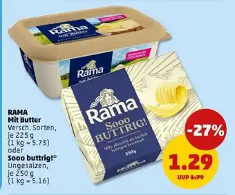 PENNY Rama Sooo Buttrig Angebot