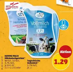 PENNY Tagesfrische Vollmilch Angebot