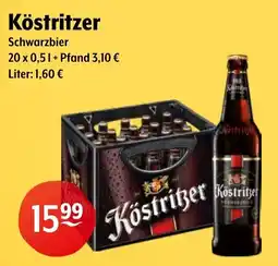 Getränke Hoffmann Köstritzer Schwarzbier Angebot