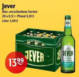 Getränke Hoffmann Jever Bier Angebot