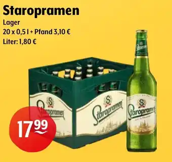 Getränke Hoffmann Staropramen Lager Angebot