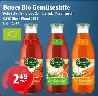 Getränke Hoffmann Bauer Bio Gemüsesäfte Angebot