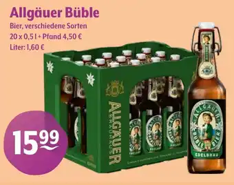 Getränke Hoffmann Allgäuer Büble Bier Angebot