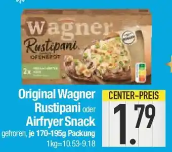 E-Center Original Wagner Rustipani oder Airfryer Snack Angebot