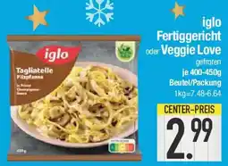 E-Center iglo Fertiggericht oder Veggie Love Angebot