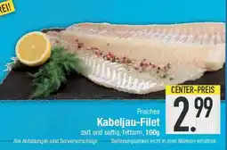 E-Center Frisches Kabeljau-Filet Angebot