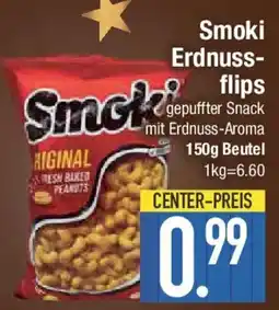 E-Center Smoki Erdnuss- flips Angebot