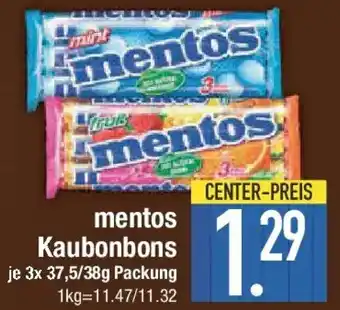 E-Center mentos Kaubonbons Angebot