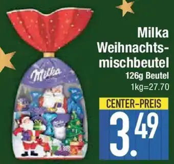 E-Center Milka Weihnachts- mischbeutel Angebot