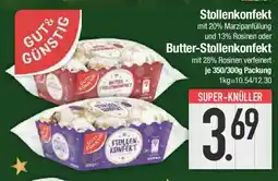E-Center GUT& GÜNSTIG Stollenkonfekt oder Butter-Stollenkonfekt Angebot