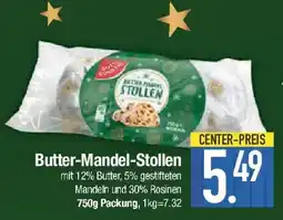 E-Center Butter-Mandel-Stollen Angebot
