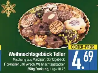 E-Center Weihnachtsgebäck Teller Angebot