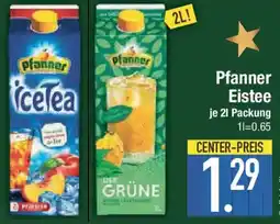 E-Center Pfanner Eistee Angebot
