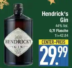 E-Center Hendrick's Gin Angebot