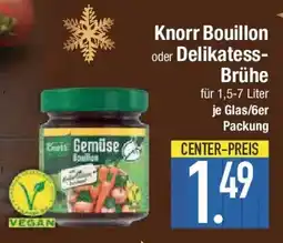 E-Center Knorr Bouillon oder Delikatess- Brühe Angebot