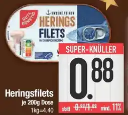 E-Center Heringsfilets Angebot