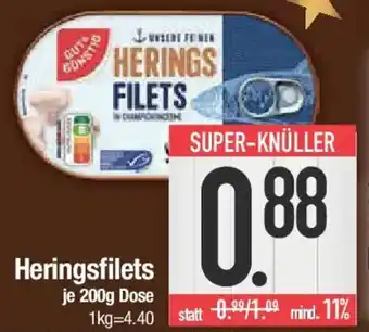 E-Center Heringsfilets Angebot