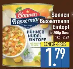 E-Center Sonnen Basserman Bassermann Eintopf Angebot