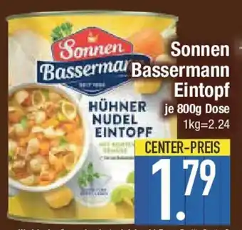 E-Center Sonnen Basserman Bassermann Eintopf Angebot