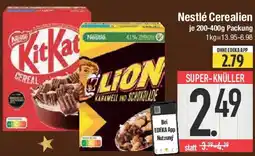E-Center Nestlé Cerealien Angebot
