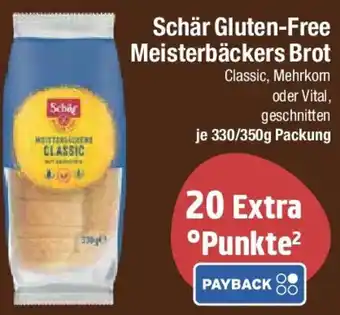 E-Center Schär Gluten-Free Meisterbäckers Brot Angebot