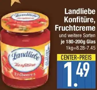 E-Center Landliebe Konfitüre, Fruchtcreme Angebot