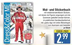 E-Center Mal- und Stickerbuch Angebot