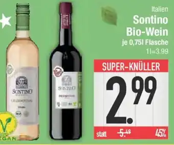 E-Center Italien Sontino Bio-Wein Angebot