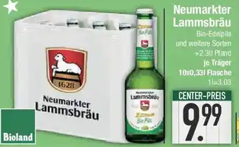 E-Center Neumarkter Lammsbräu Angebot