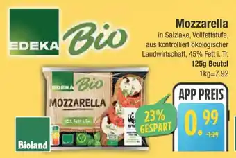 E-Center EDEKA Bio Mozzarella Angebot