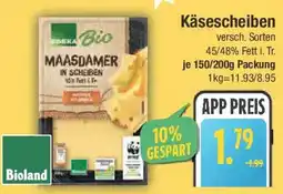 E-Center Käsescheiben Angebot