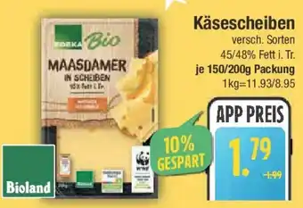 E-Center Käsescheiben Angebot