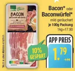 E-Center Bacon oder Baconwürfel Angebot