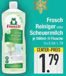 E-Center Frosch Reiniger oder Scheuermilch Angebot
