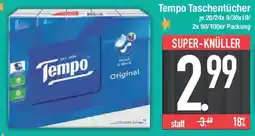 E-Center Tempo Taschentücher Angebot
