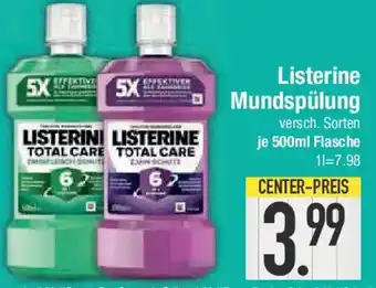 E-Center Listerine Mundspülung Angebot
