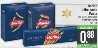 E-Center Barilla Italienische Pasta Angebot