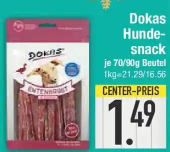 E-Center Dokas Hunde- snack Angebot