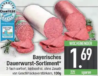E-Center Bayerisches Dauerwurst-Sortiment Angebot