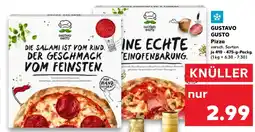 Kaufland GUSTAVO GUSTO Pizza Angebot