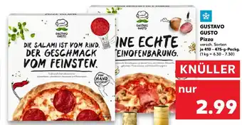 Kaufland GUSTAVO GUSTO Pizza Angebot