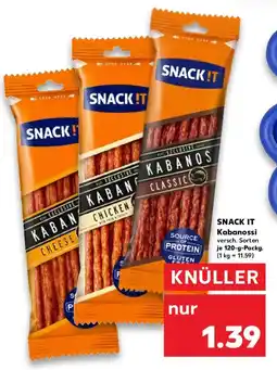 Kaufland SNACK IT Kabanossi Angebot