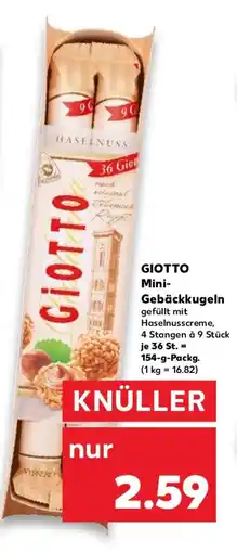 Kaufland GIOTTO Mini- Gebäckkugeln Angebot