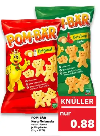 Kaufland POM-BÄR Kartoffelsnacks Angebot