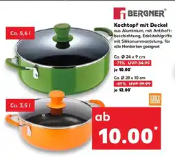 Kaufland BERGNER Kochtopf mit Deckel Angebot