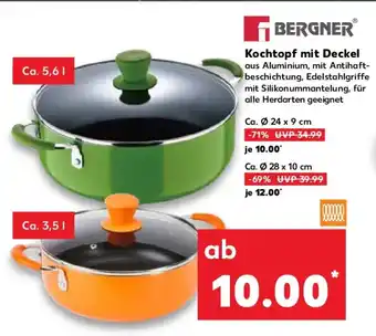 Kaufland BERGNER Kochtopf mit Deckel Angebot
