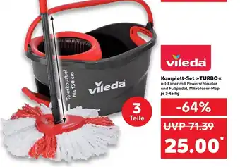Kaufland vileda Komplett-Set TURBO Angebot