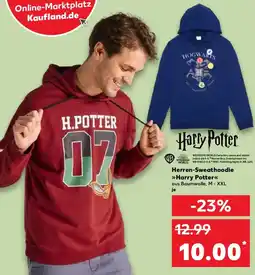Kaufland Harry Potter Herren-Sweathoodie Angebot
