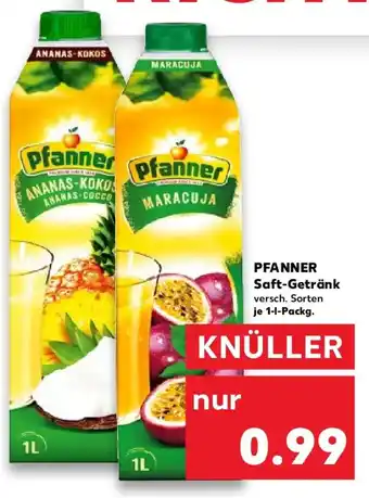 Kaufland PFANNER Saft-Getränk Angebot