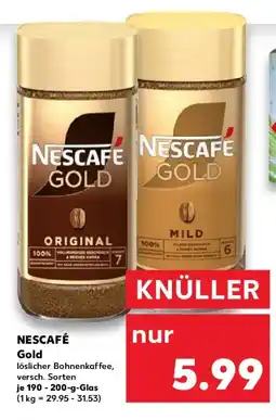 Kaufland NESCAFÉ Gold Angebot